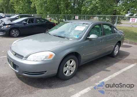 2008 Chevrolet Impala Lt from USA, damaged, VIN 2G1WT58N681379089